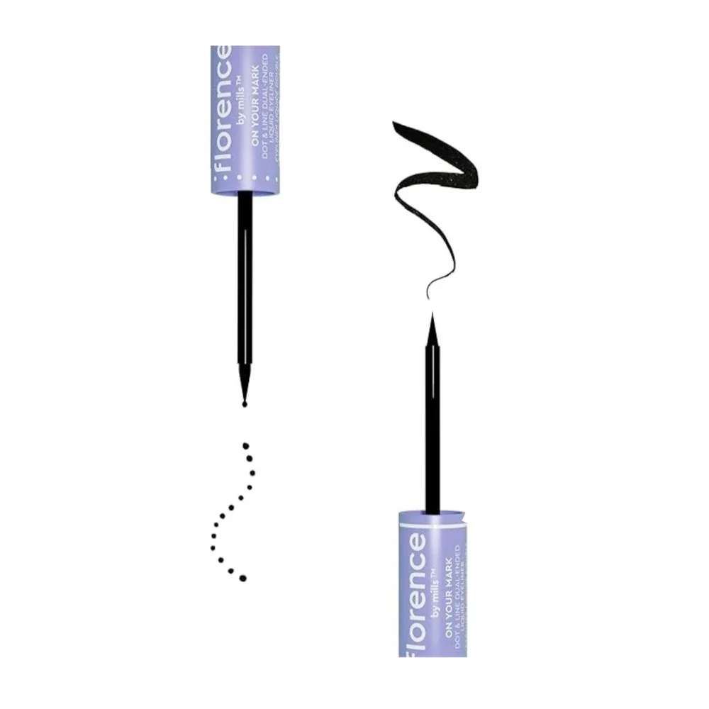 Florence by Mills On Your Mark Eyeliner Black Noir Dual Ended